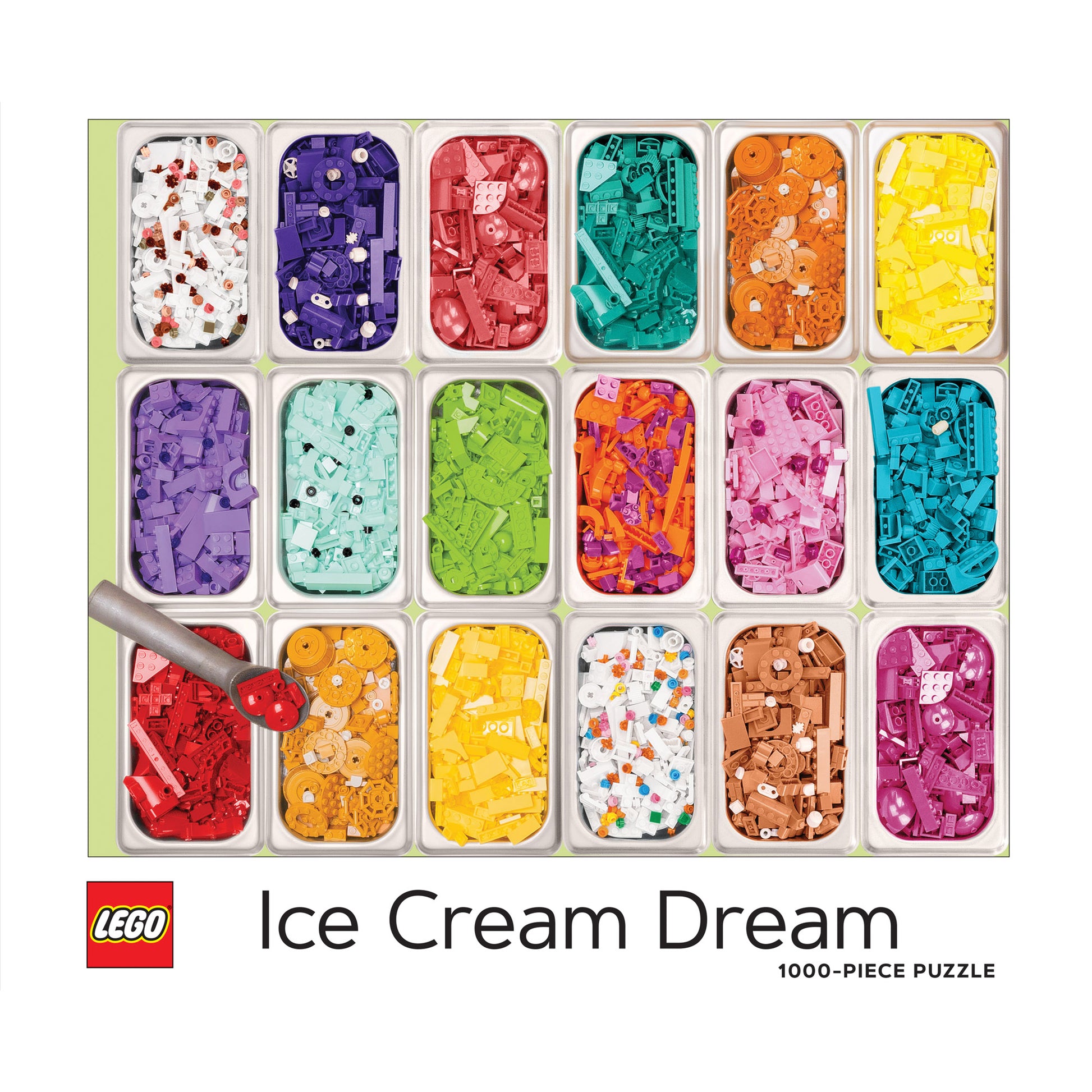 LEGO® Ice Cream Dream 1000-Piece Puzzle, box view