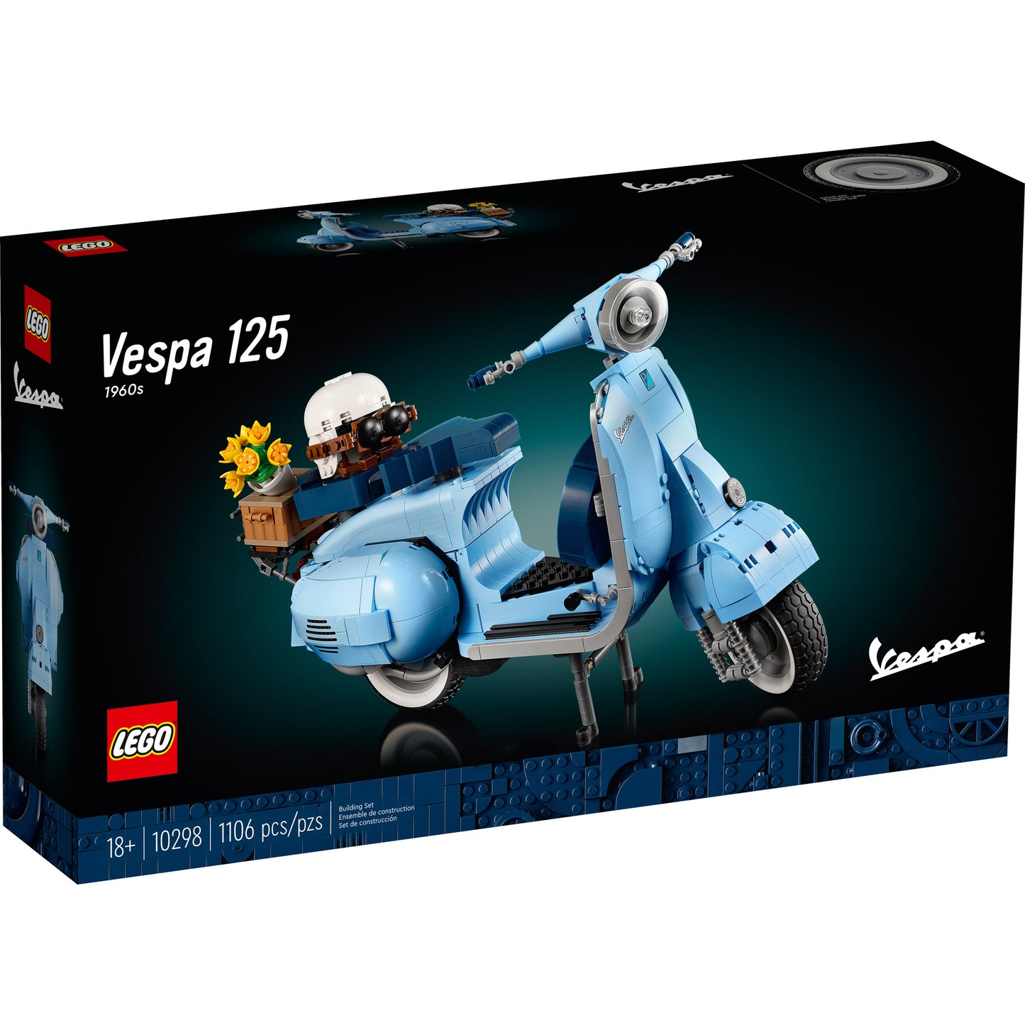 LEGO® Vespa 125 - ONLINE ONLY: Build a classic 1960s Vespa Piaggio model.
