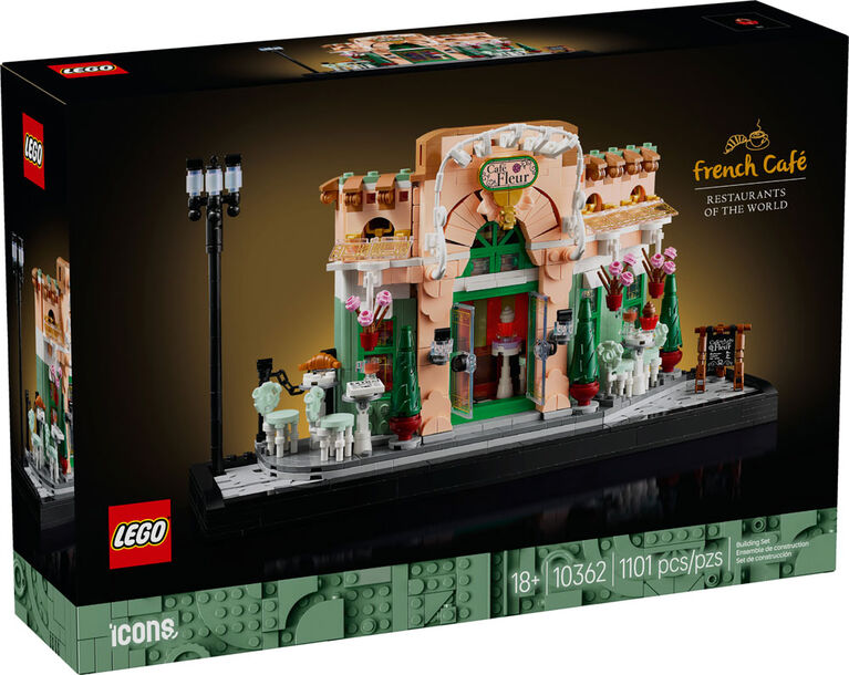 LEGO® French Café - ONLINE ONLY building kit for adults, 1101 pieces, ages 18+ from LEGO.