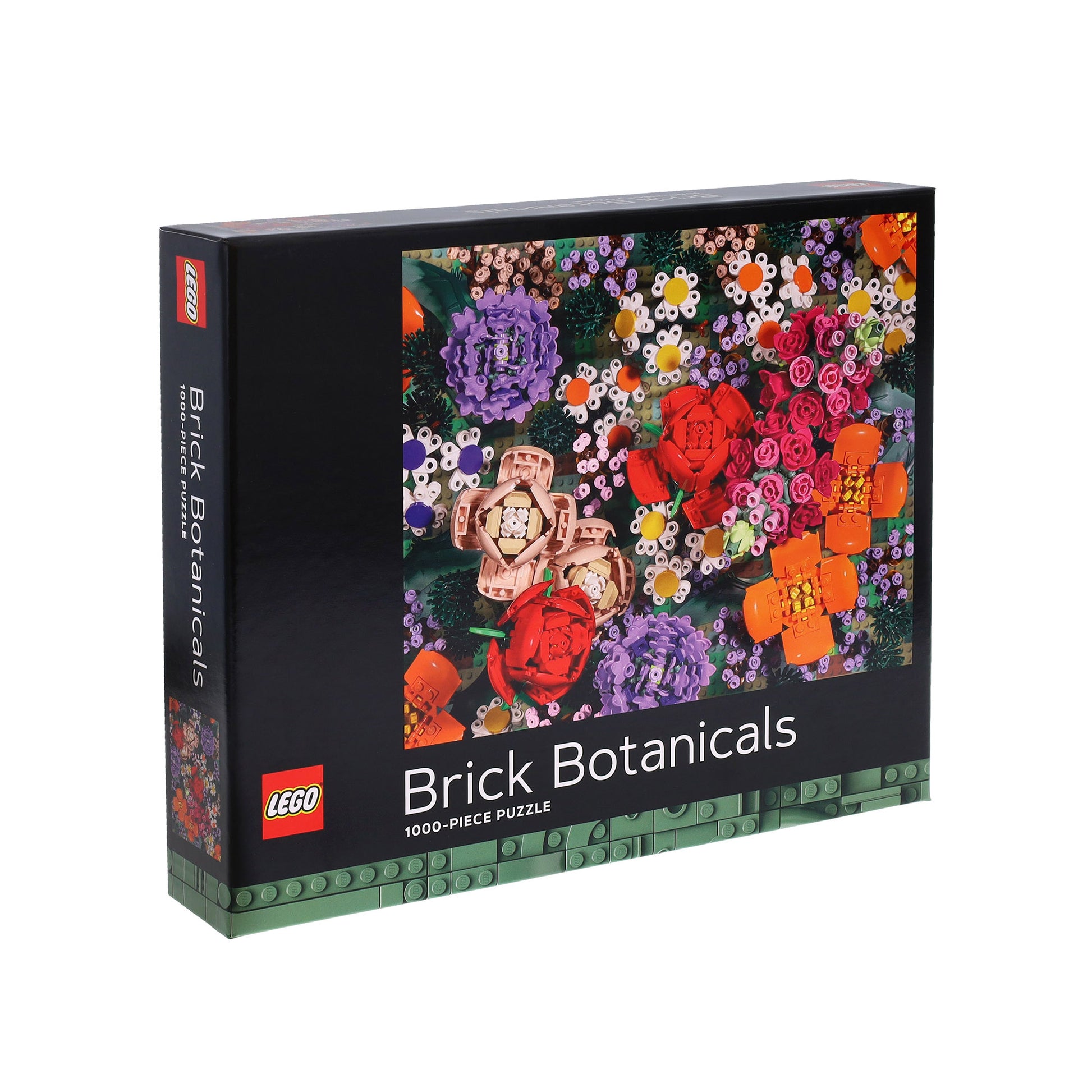 LEGO Brick Botanicals 1000-piece puzzle angled box view