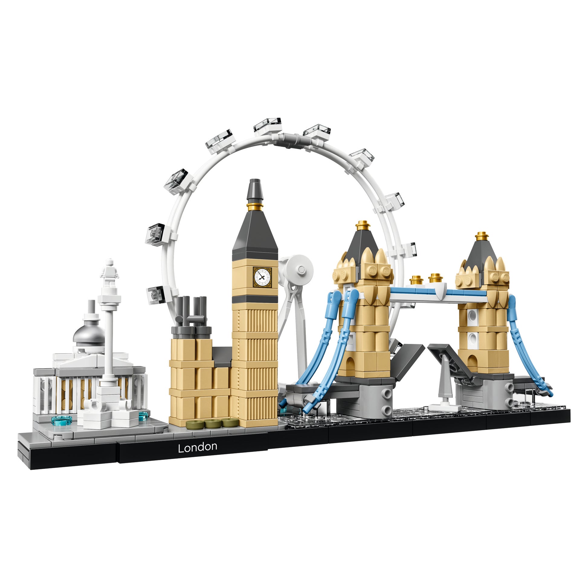 LEGO® London - ONLINE ONLY: Build Big Ben, London Eye, and Tower Bridge with this LEGO Skyline Collection set.