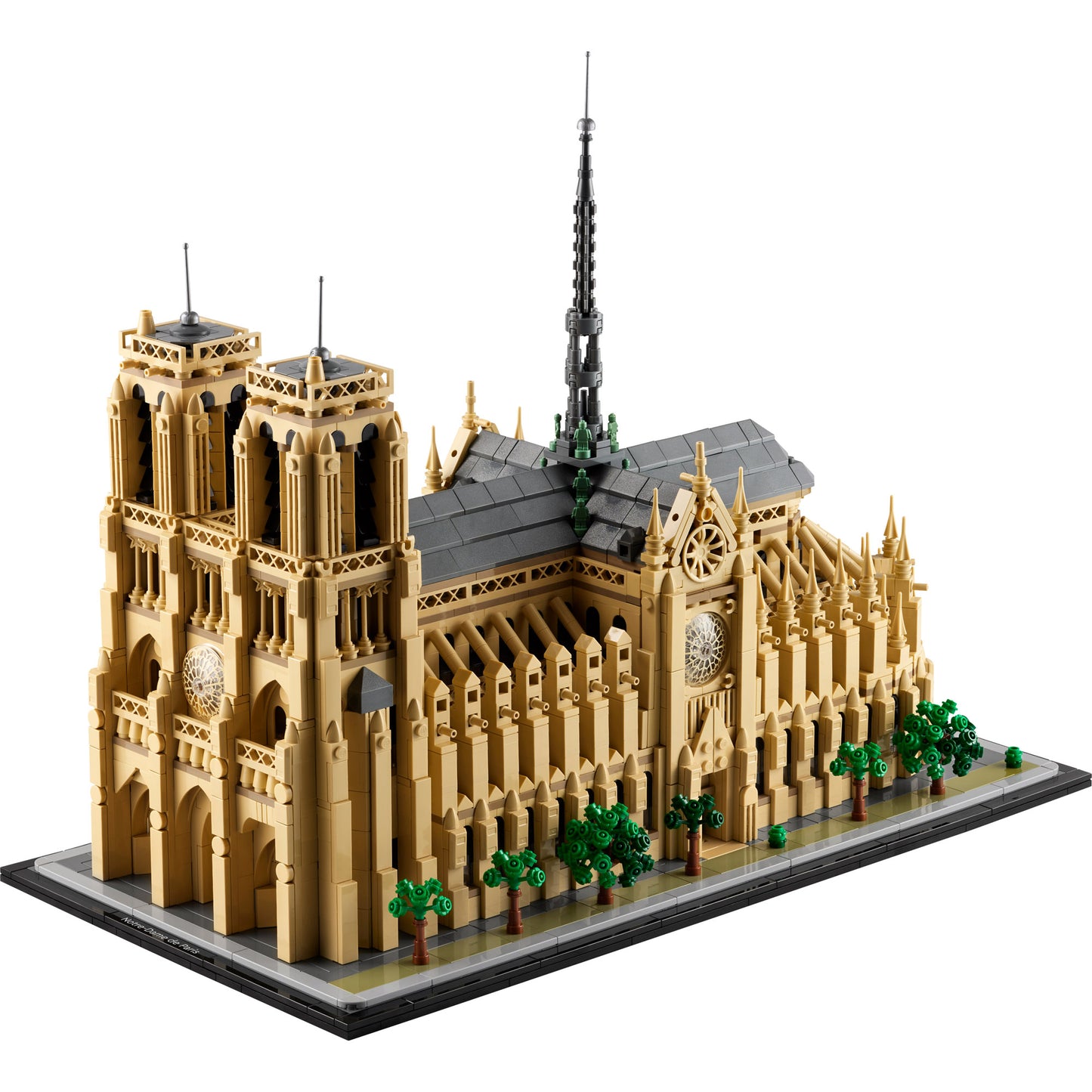 LEGO® Notre-Dame de Paris set—ONLINE ONLY, by LEGO. Iconic Paris landmark, perfect souvenir for architecture fans.