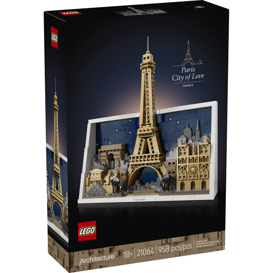 Product Image – LEGO® Paris - City of Love ONLINE ONLY set—958 pieces for adults and Paris lovers by LEGO.