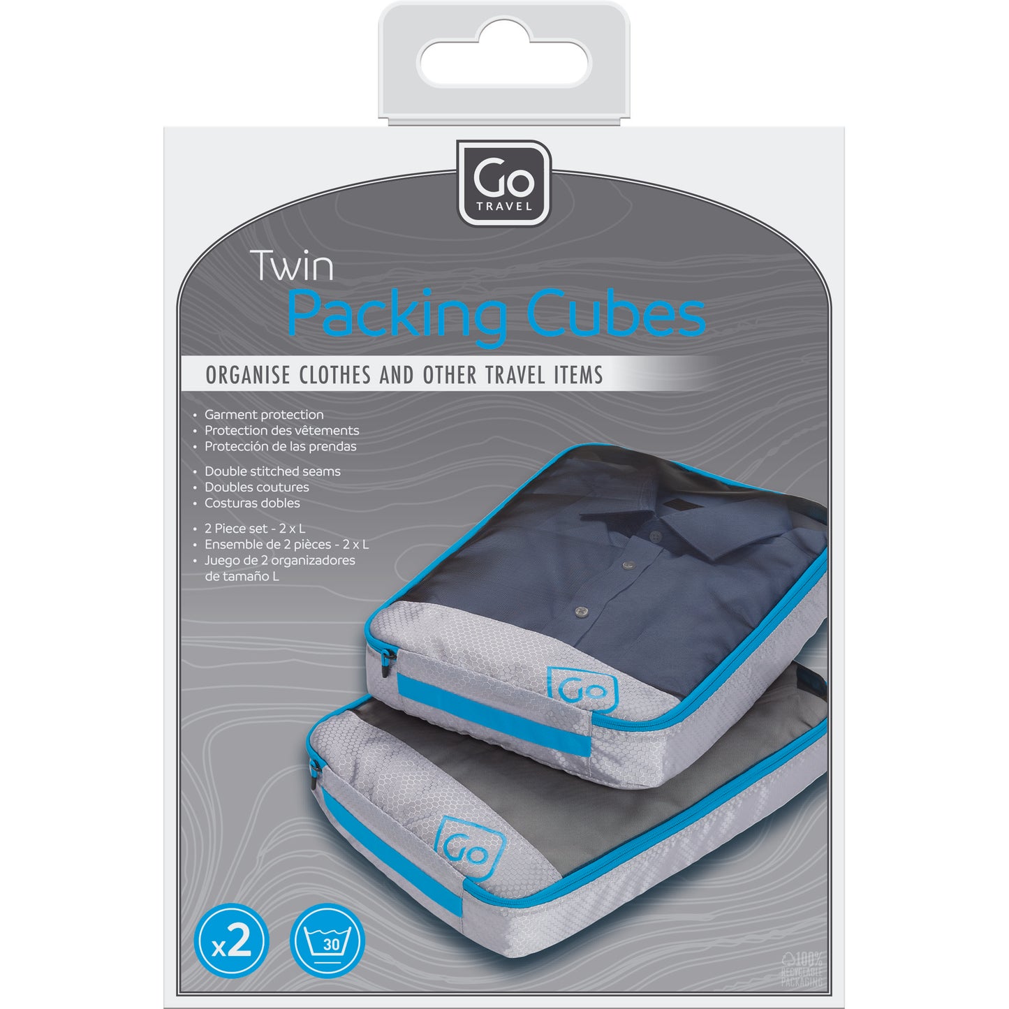 Go Travel Twin Packing Cubes
