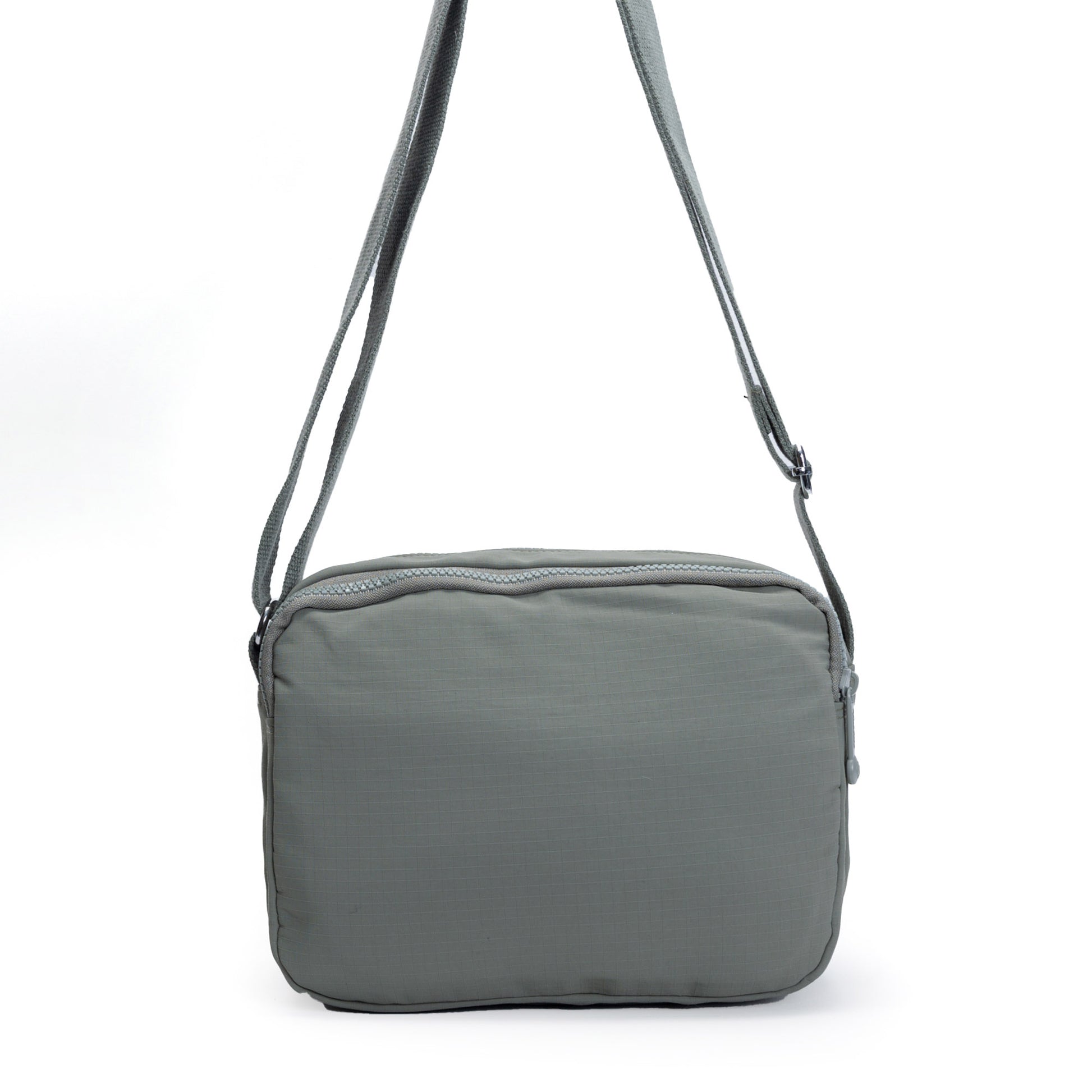 Miss Caprice Multi-zip Square Crossbody with adjustable strap, ideal for everyday use.