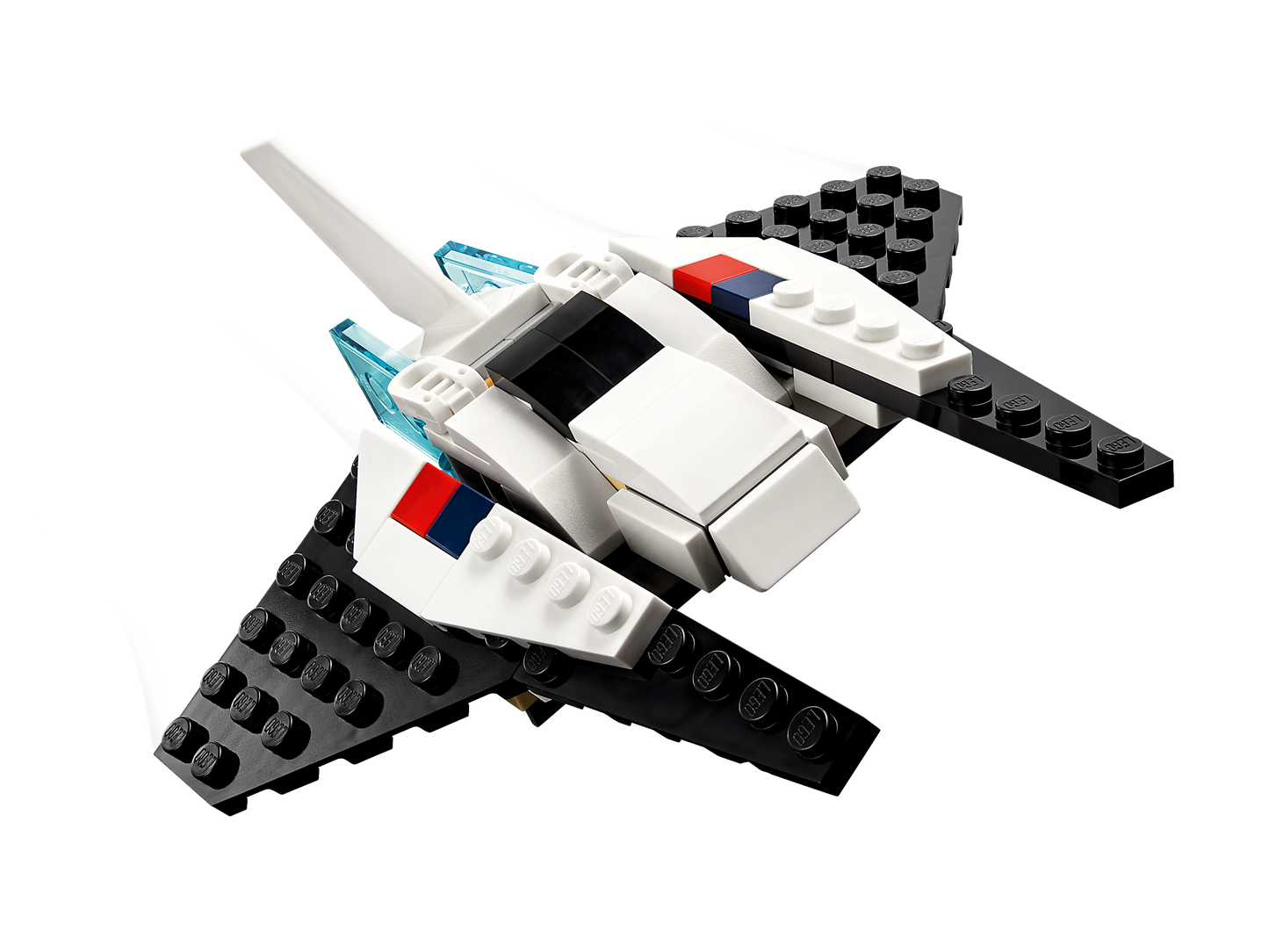 LEGO® Space Shuttle - alternative build of smaller space shuttle.