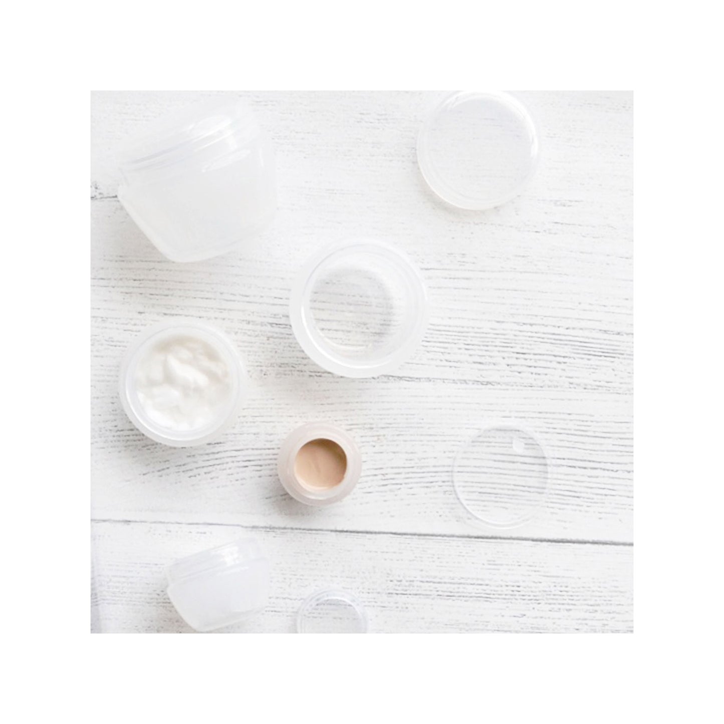 MyTagAlongs Pyramid Travel Jars by MyTagAlongs—ideal for creams and lotions, perfect for home organization.