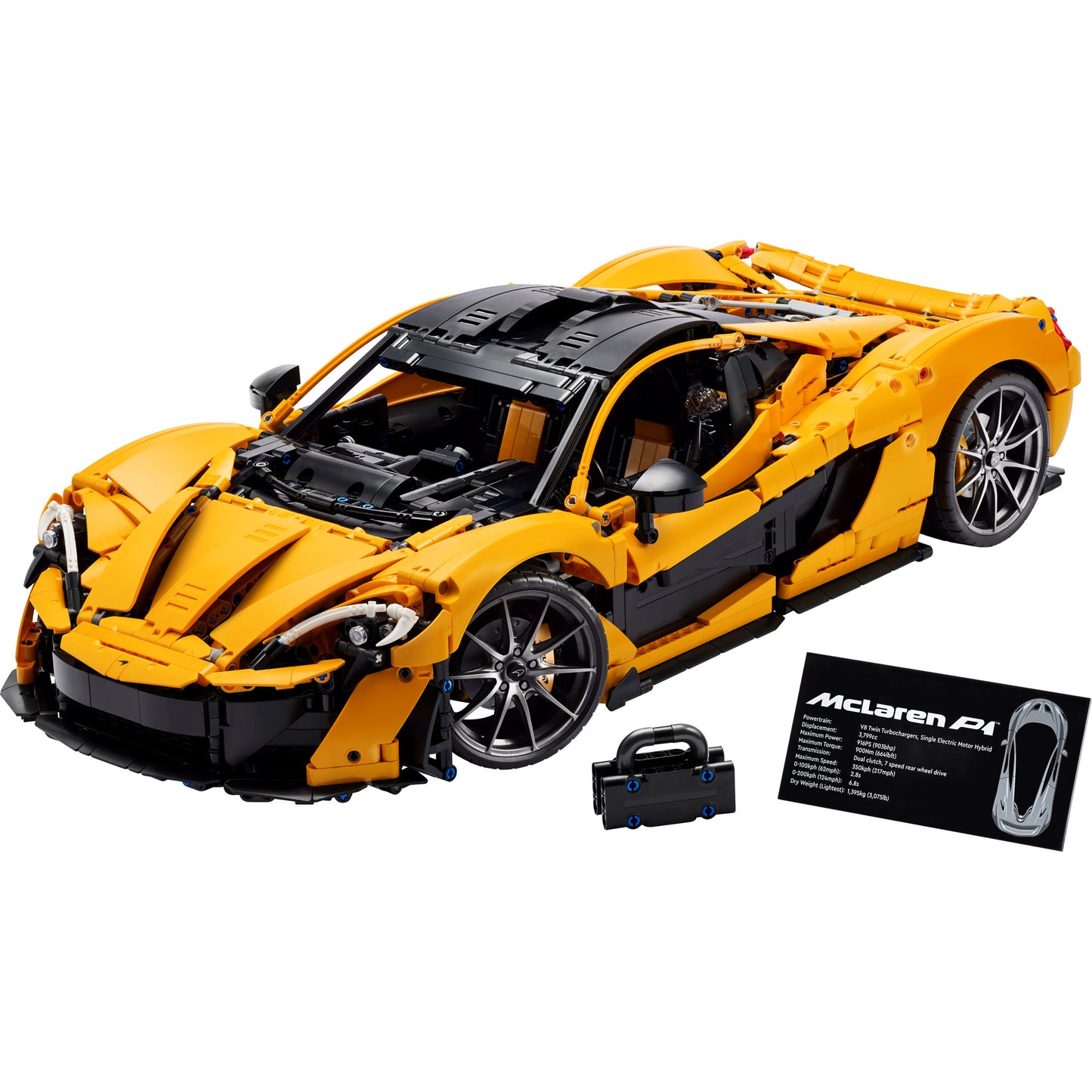 LEGO® McLaren P1™ - ONLINE ONLY set with display plaque, ideal for adult LEGO fans.
