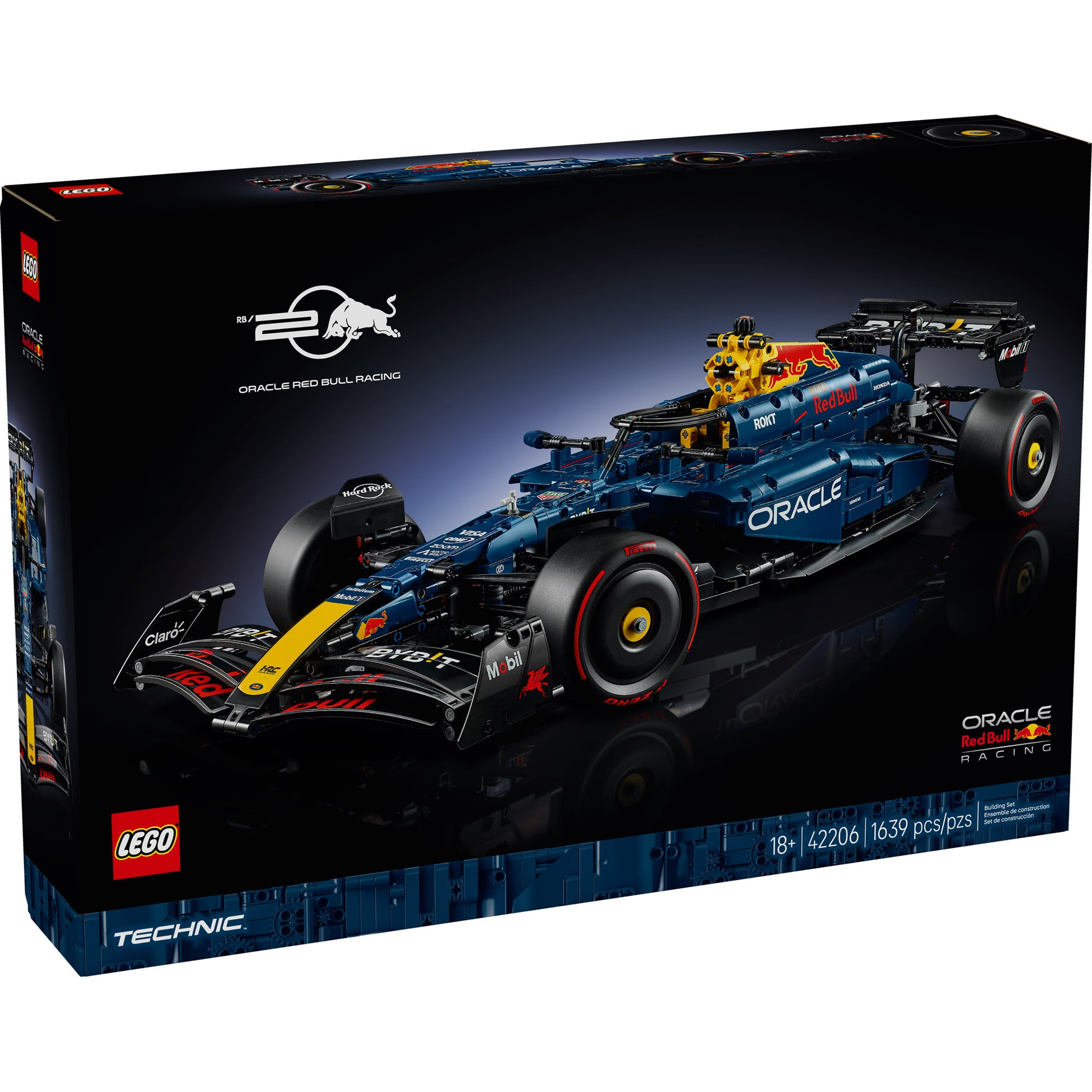LEGO® Oracle Red Bull Racing RB20 F1 Car featured on the box by LEGO.