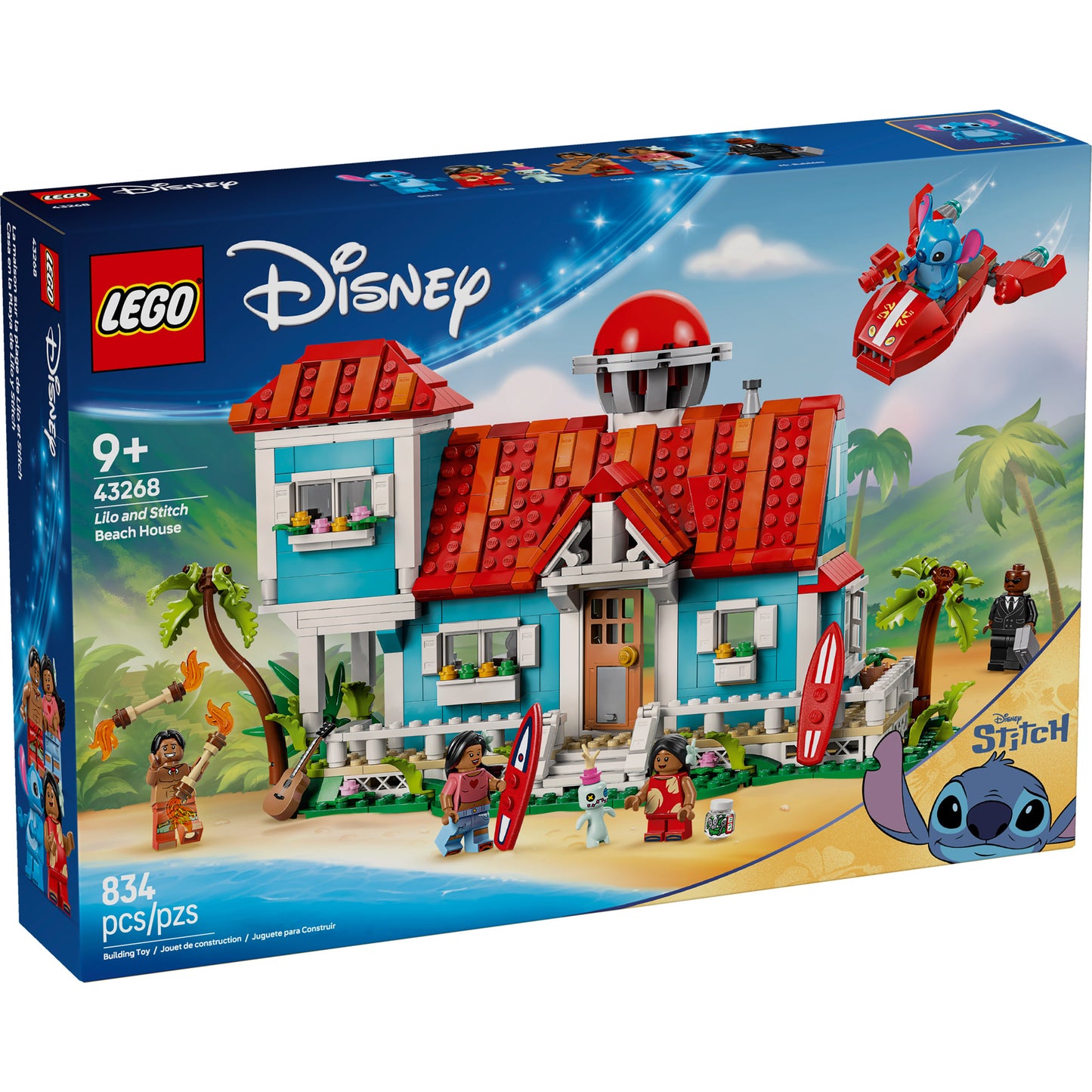 LEGO® Lilo and Stitch Beach House - ONLINE ONLY