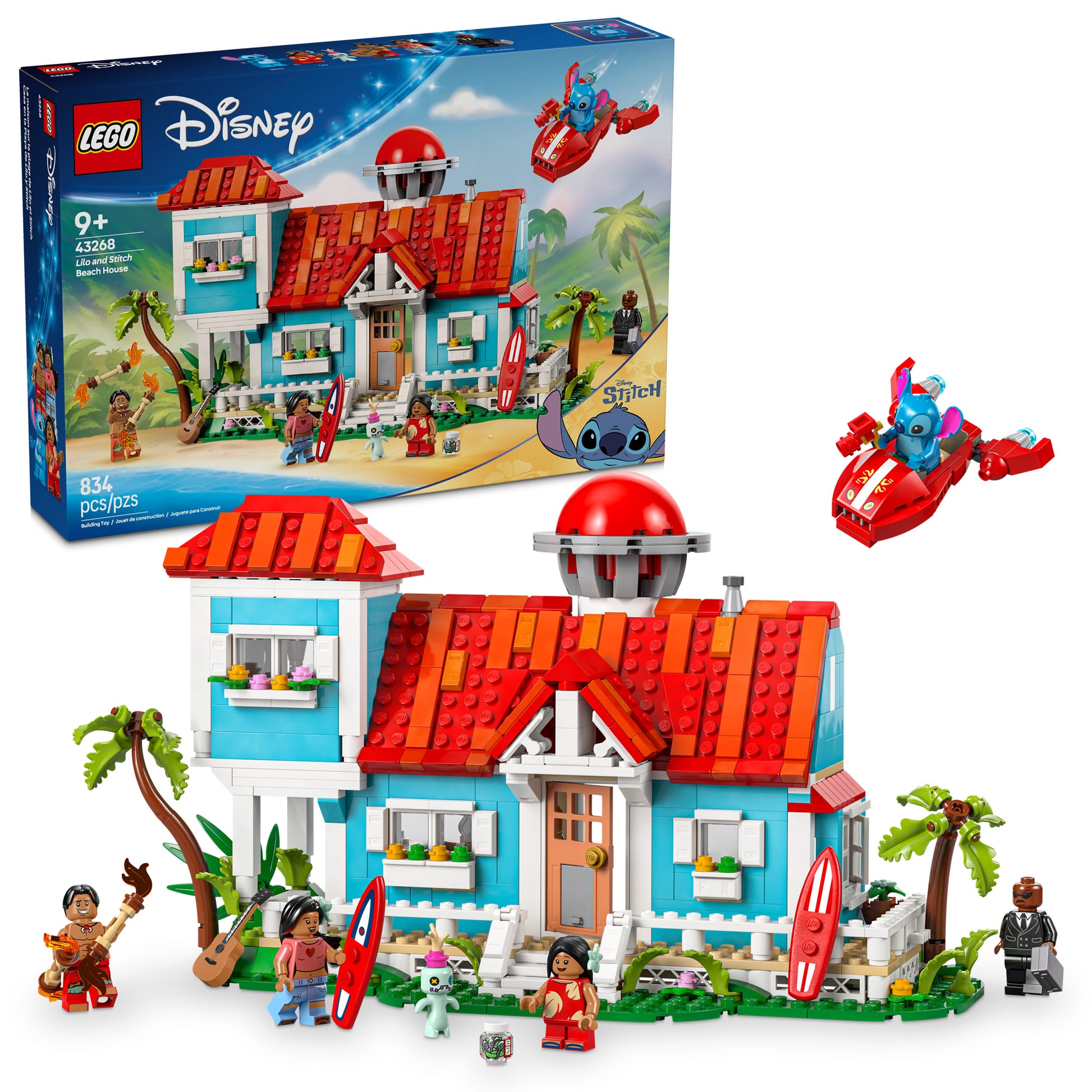 LEGO® Lilo and Stitch Beach House - ONLINE ONLY