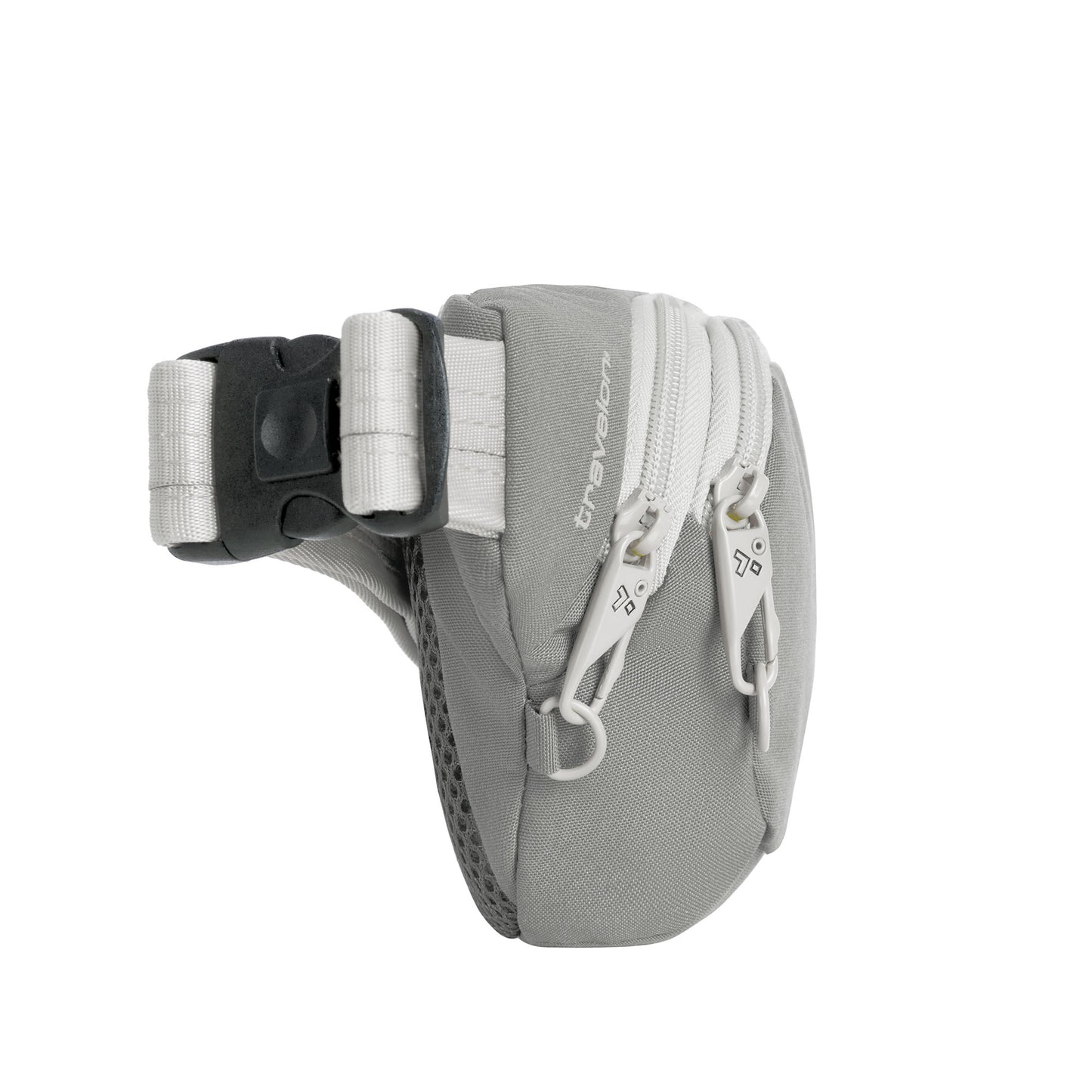 Travelon's Voyages Waist Pack has a 5-Point Anti-Theft system, 2 zip compartments, and an adjustable strap.