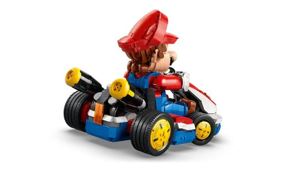 The LEGO® Mario Kart™ – Mario & Standard Kart - ONLINE ONLY is a must-have Super Mario collectible.