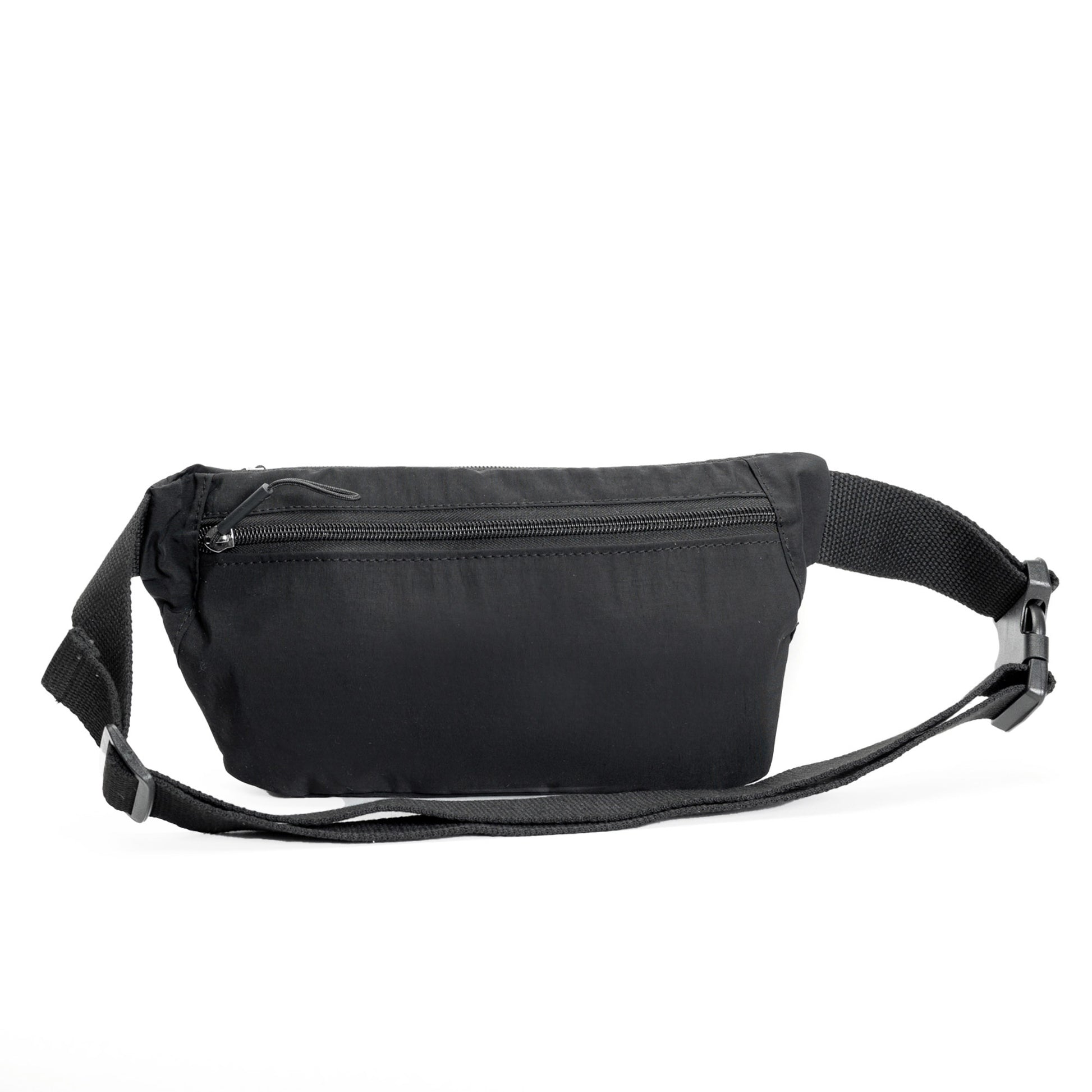 Miss Caprice Unisex Waist Bag, black, back view