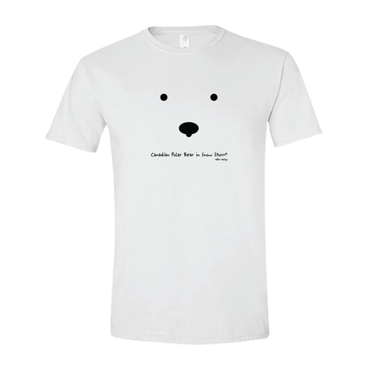 Product Image – Unisex Soft Style T-Shirt - Polar Bear - ONLINE ONLY