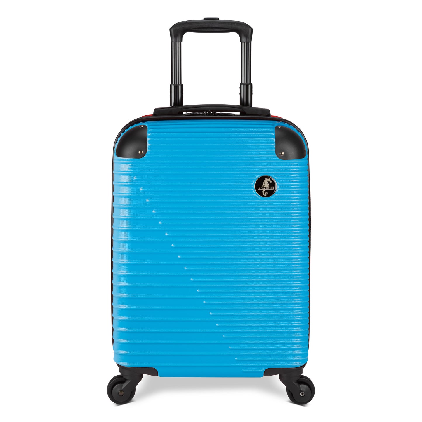 Atlantic Swerve 19" Hardside Spinner Carry-on, aquarius blue colour, front view