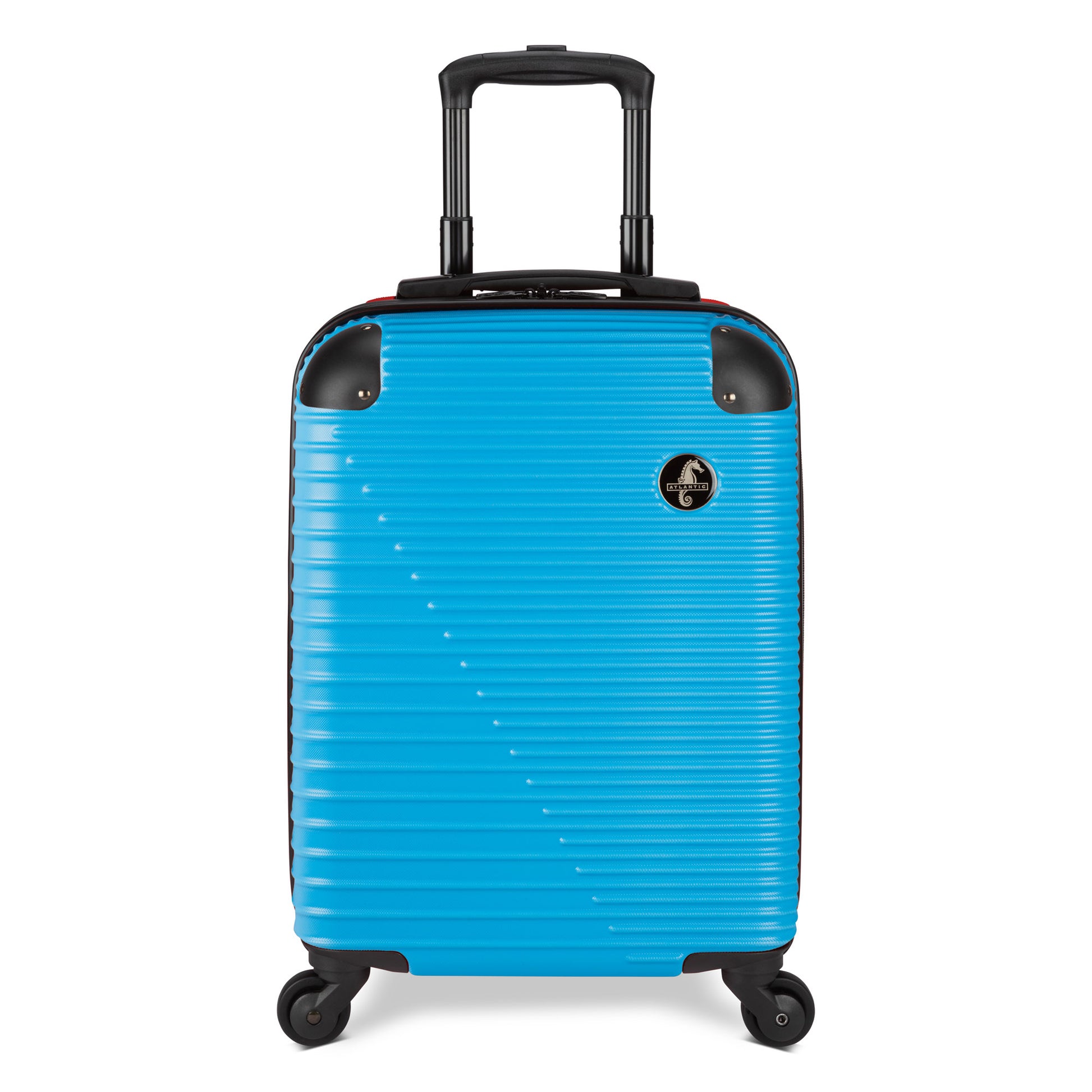 Atlantic Swerve 19" Hardside Spinner Carry-on, aquarius blue colour, front view