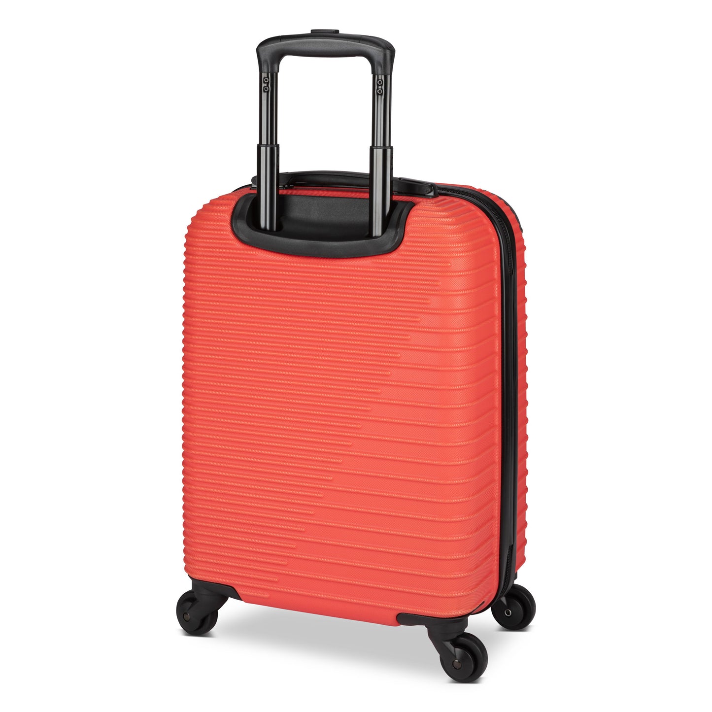 Atlantic Swerve 19" Hardside Spinner Carry-on, cayenne orange colour, back angled view