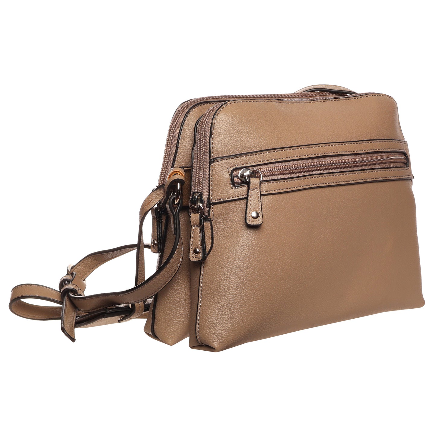 SevenDays Serenity RFID Crossbody by SevenDays offers organized storage and an adjustable shoulder strap.