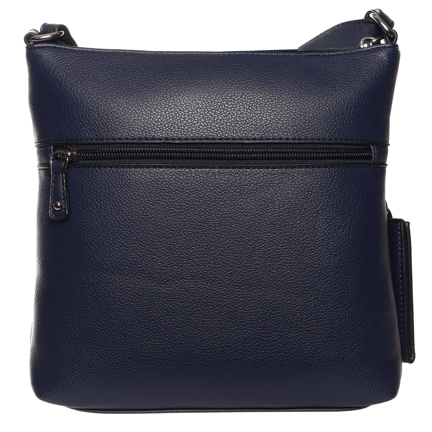 The SevenDays Aspen RFID Front Zip Crossbody offers secure storage and an adjustable shoulder strap.