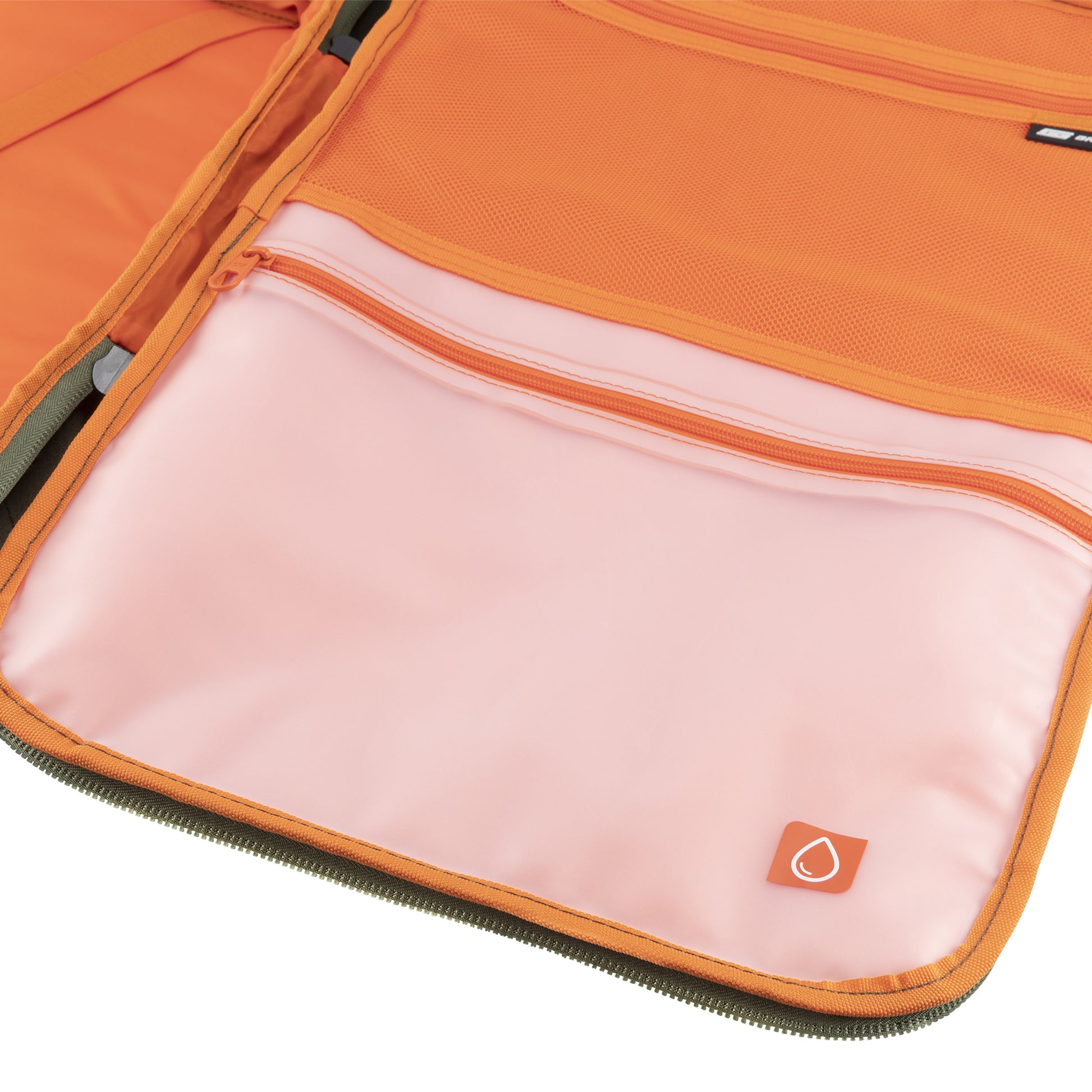 Graphite Metamorph Convertible Backpack with mesh, zippered, and laptop compartments for organized storage.