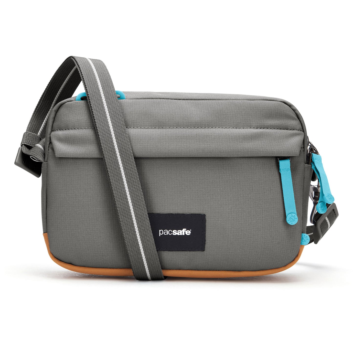 Pacsafe® GO Anti-Theft Crossbody Bag, stone, front view