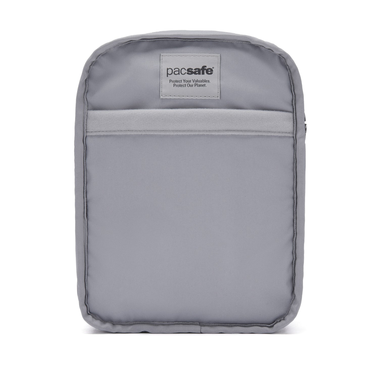 Inside view of Pacsafe® V Crossbody: anti-theft slip pocket.