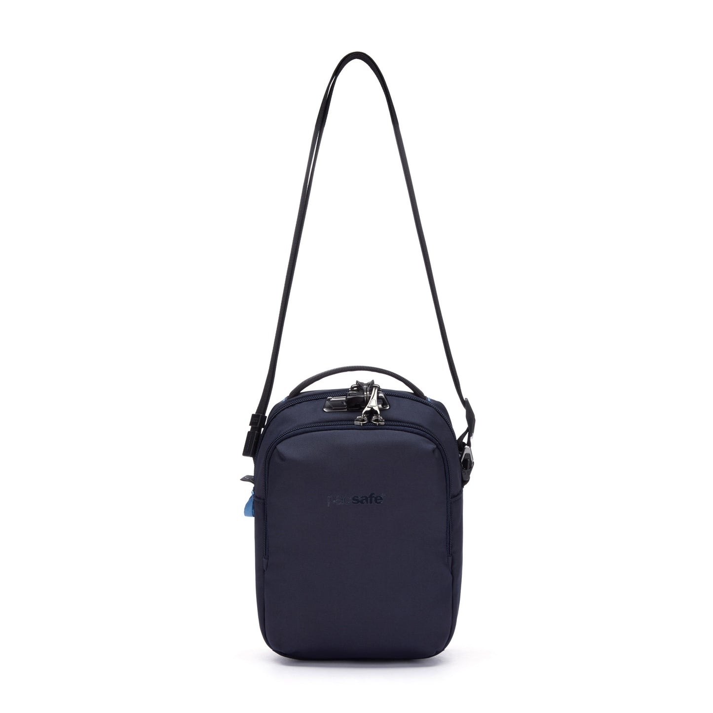 Pacsafe® V Anti-theft Companion Crossbody, ocean, front view