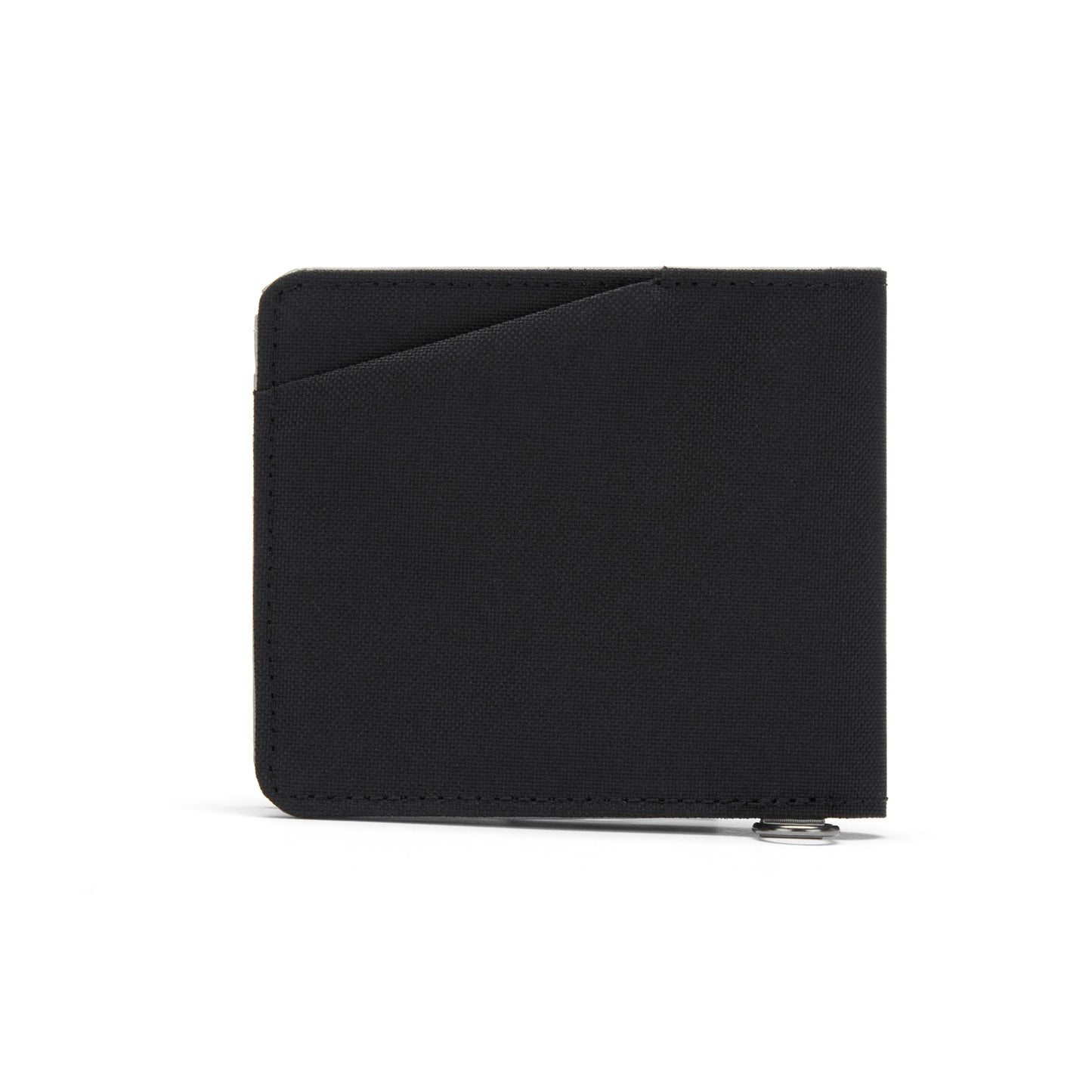 Back view of black Pacsafe® RFIDsafe™ RFID Blocking Bifold Wallet