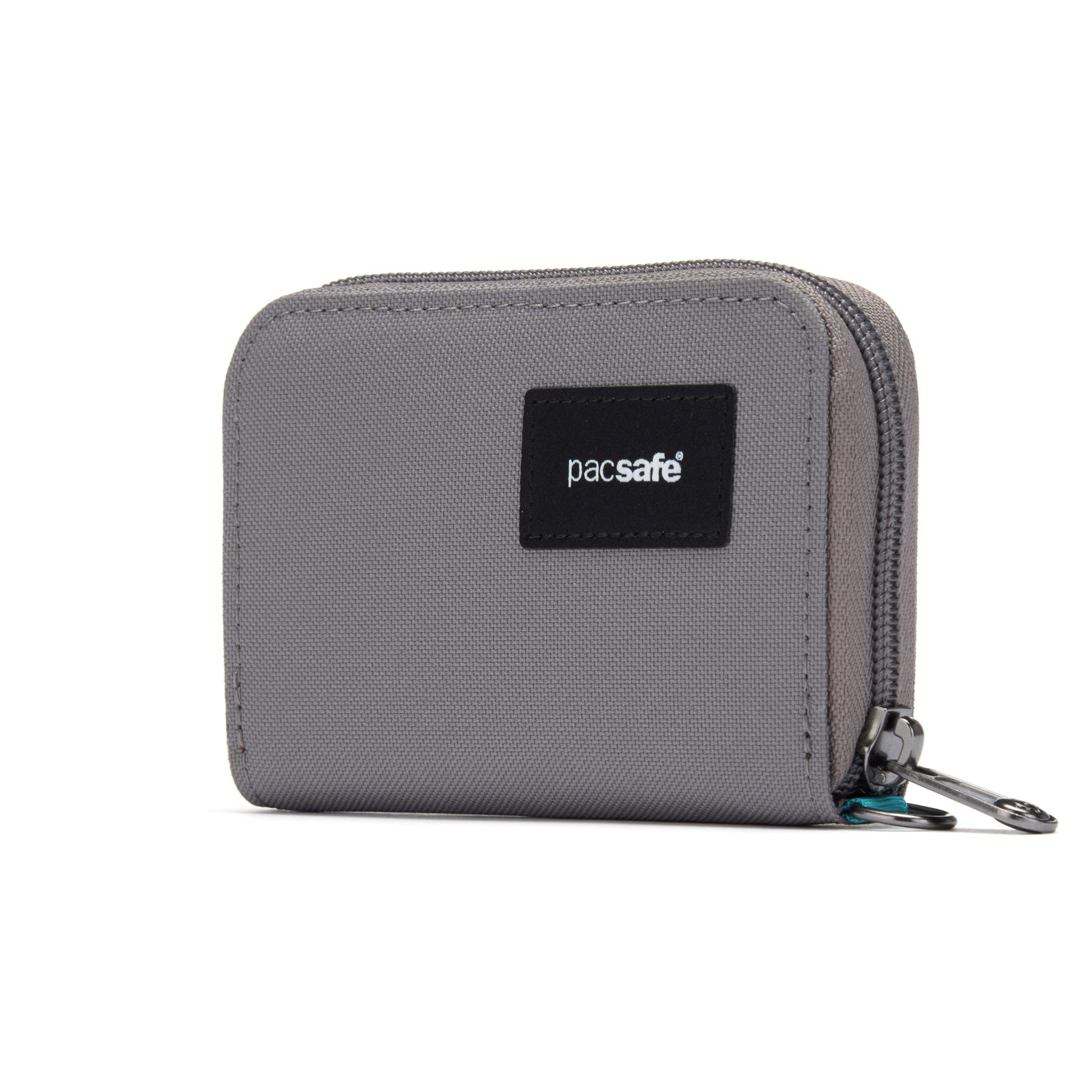 Pacsafe® RFIDsafe™ RFID Blocking Card Wallet, stone, front angled view