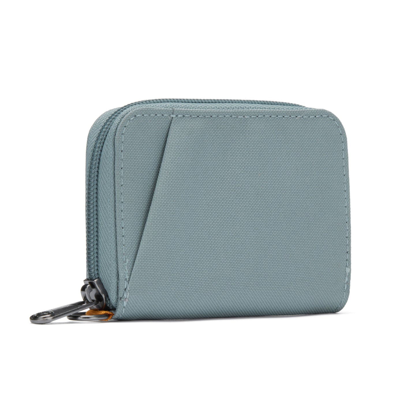 Pacsafe® RFIDsafe™ RFID Blocking Card Wallet, fresh mint, back angled view