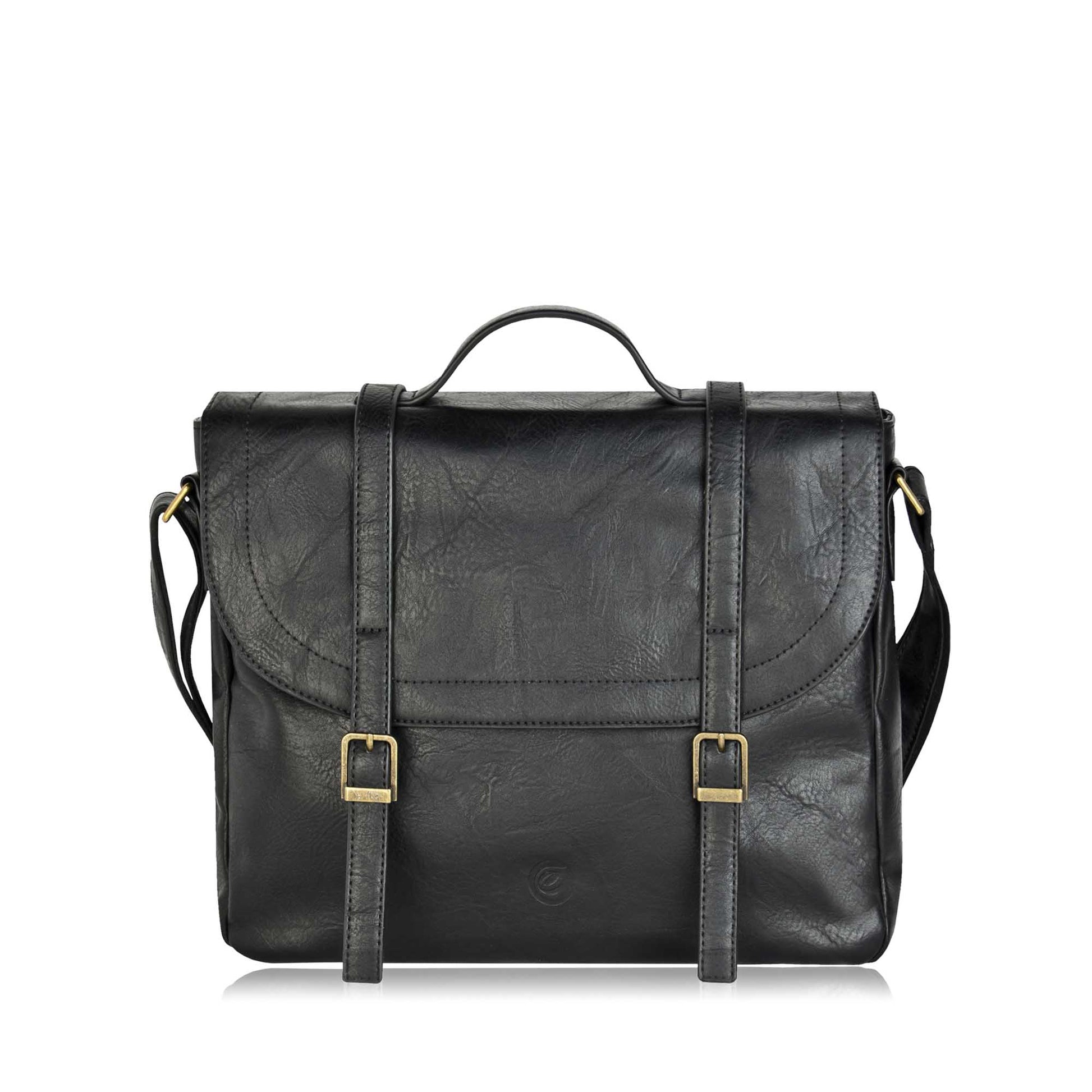 Espe River Messenger, black, front view