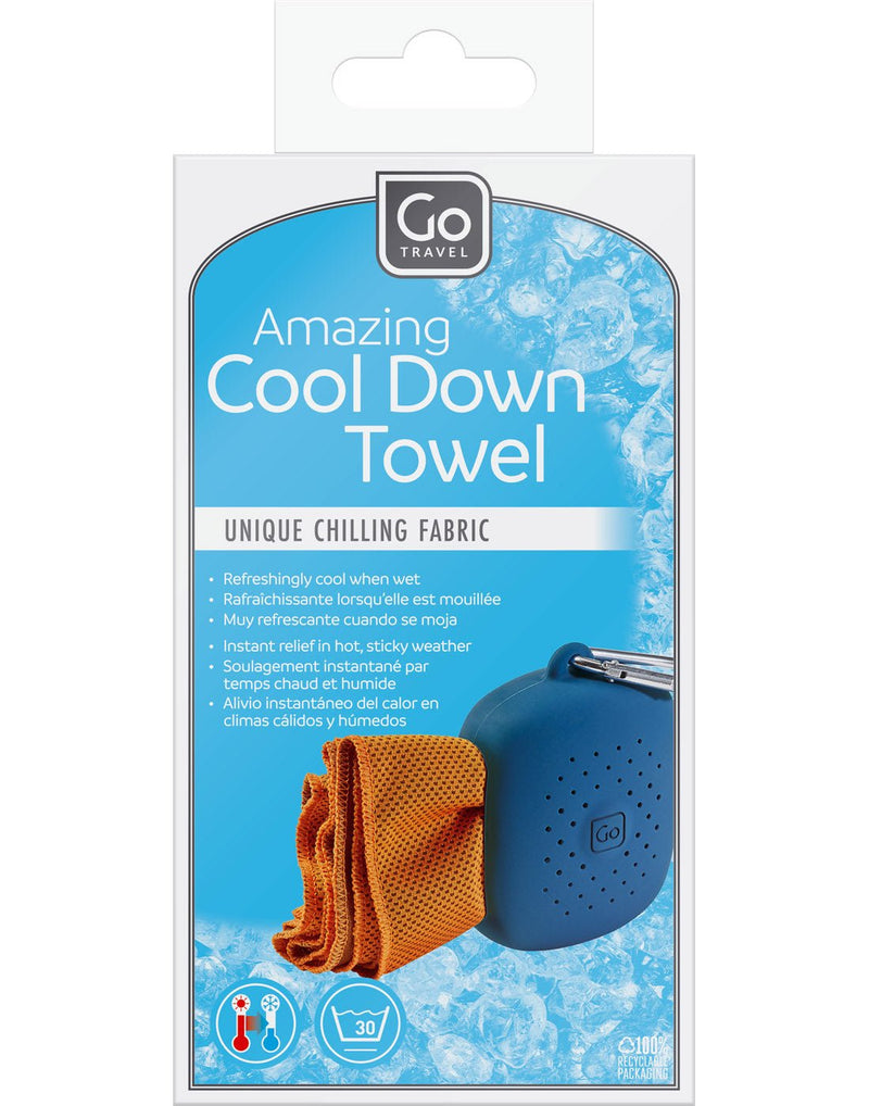Go Travel Amazing Cool Down Towel, package view