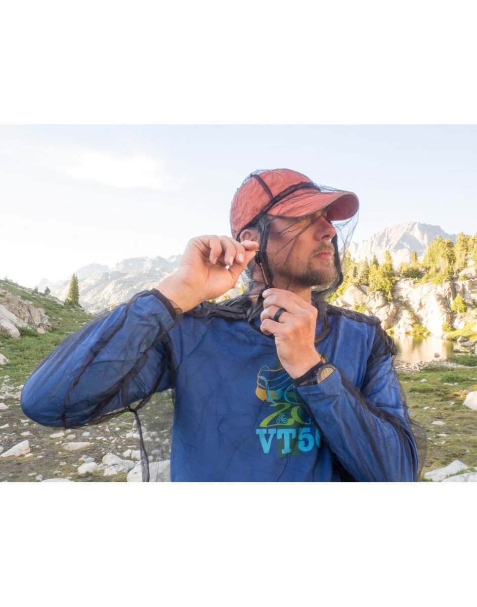Ben's invisiNet bug jacket in use