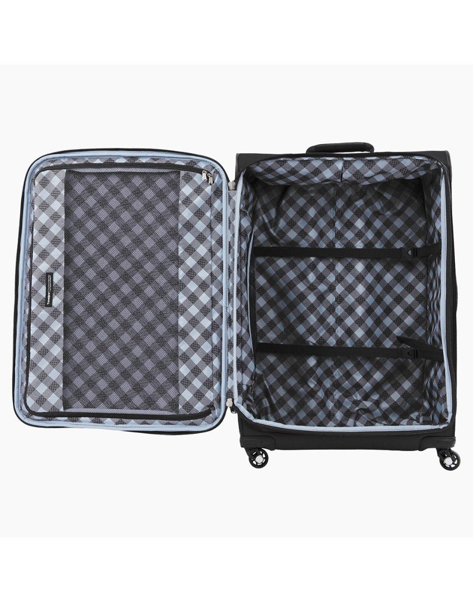 Travelpro maxlite 5 29" exp spinner black colour luggage bag interior