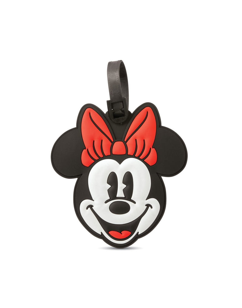 American Tourister Minnie Mouse luggage tag front view
