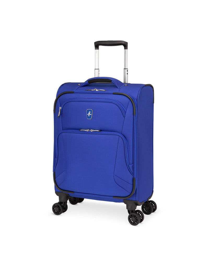 Atlantic Artisan III 19" Spinner Carry-on, blue, front angled view