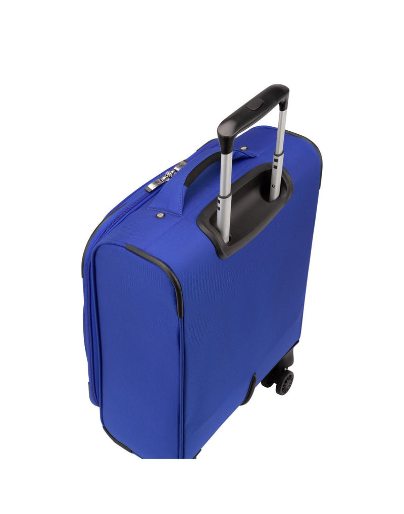 Atlantic Artisan III 19" Spinner Carry-on, blue, top angled view