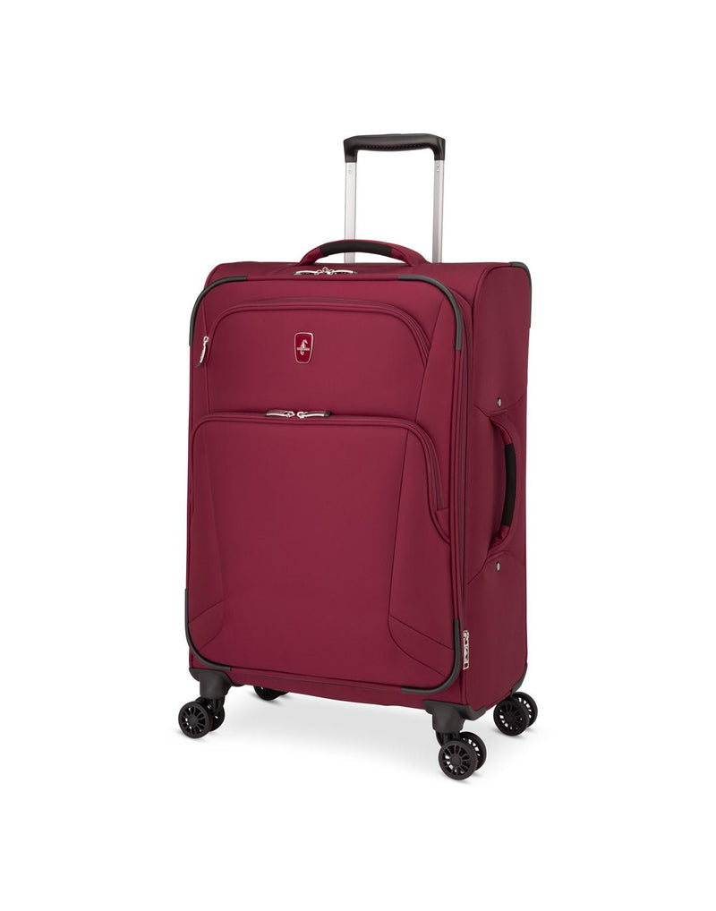 Atlantic Artisan III 24" Expandable Spinner, burgundy, front angled view