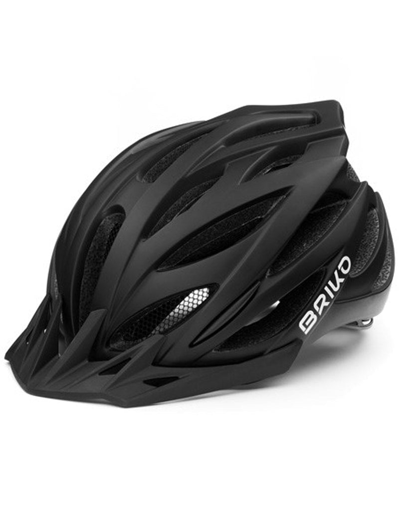 Briko Morgan Bike Helmet - black, front right view