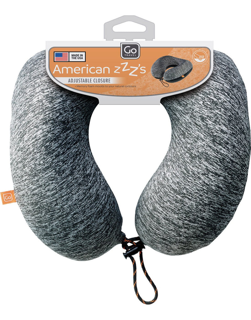 Go Travel American ZZZs Neck Pillow package view