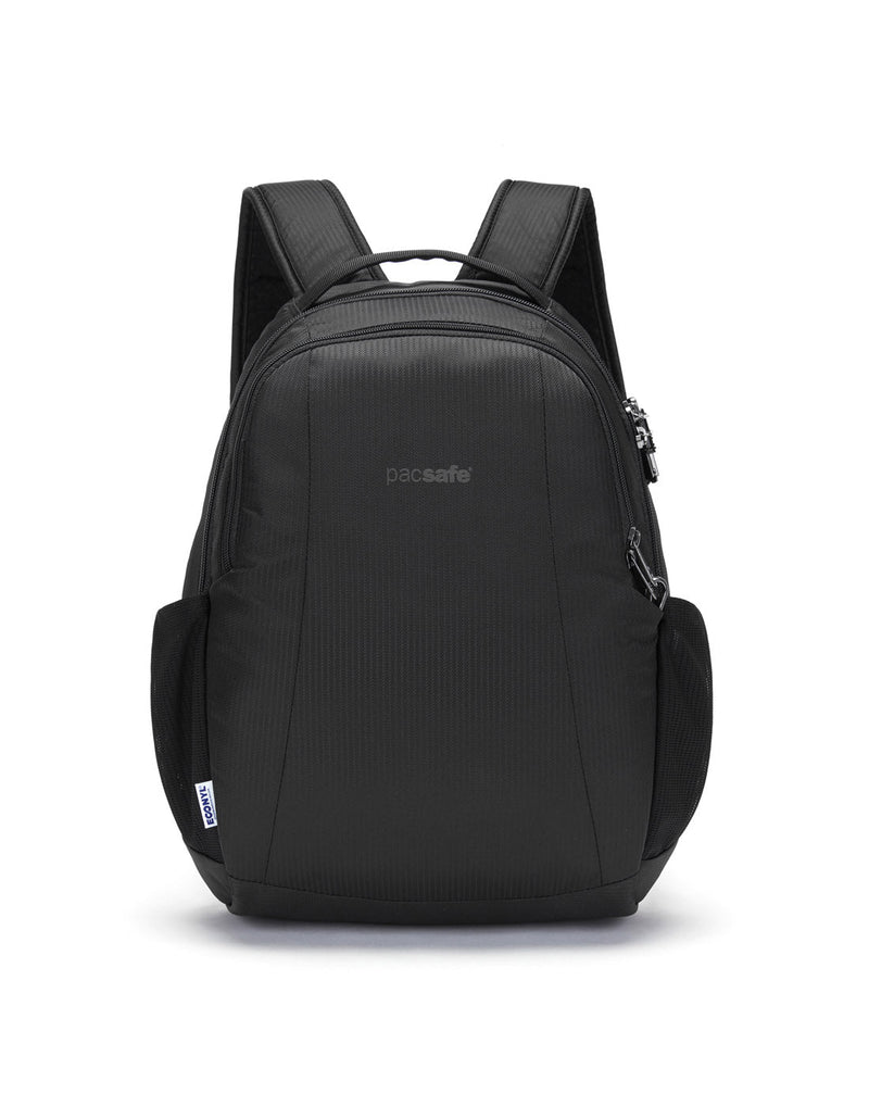 Pacsafe Metrosafe LS350 Anti-Theft 15L Backpack, black, front view