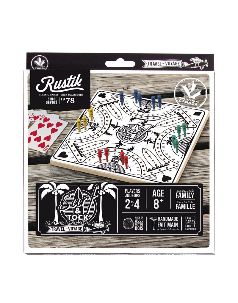 Surf & Tock Pachisi Travel Game front of box