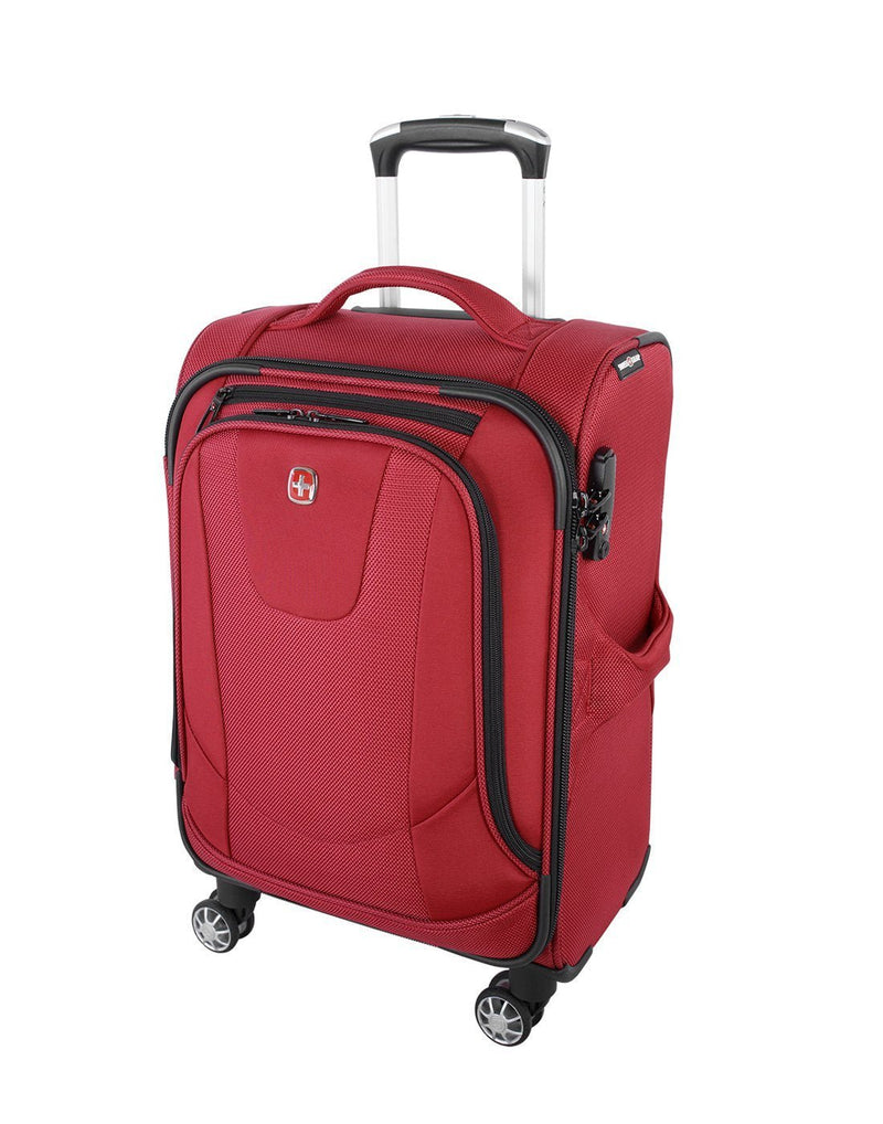 Swiss gear neolite 3 19" carry-on spinner luggage bag front view