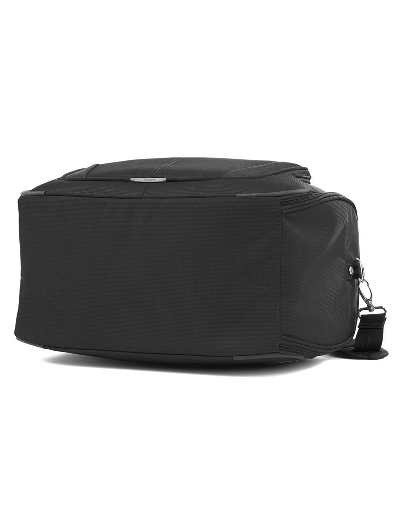 Travelpro maxlite 5 11" black colour soft tote lower side view