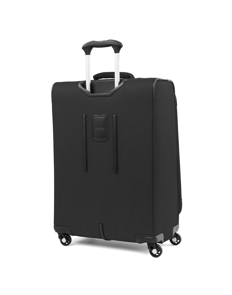 Travelpro maxlite 5 25" exp spinner black colour luggage bag back view