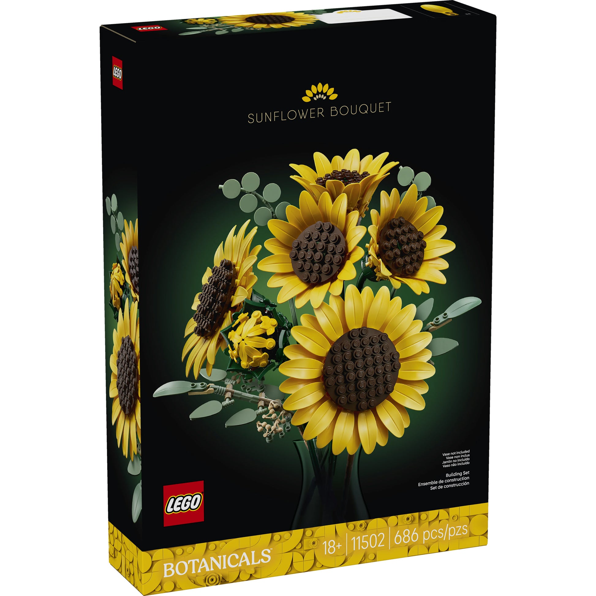 LEGO® Sunflower Bouquet - ONLINE ONLY: Vibrant LEGO flowers from the Botanicals collection.