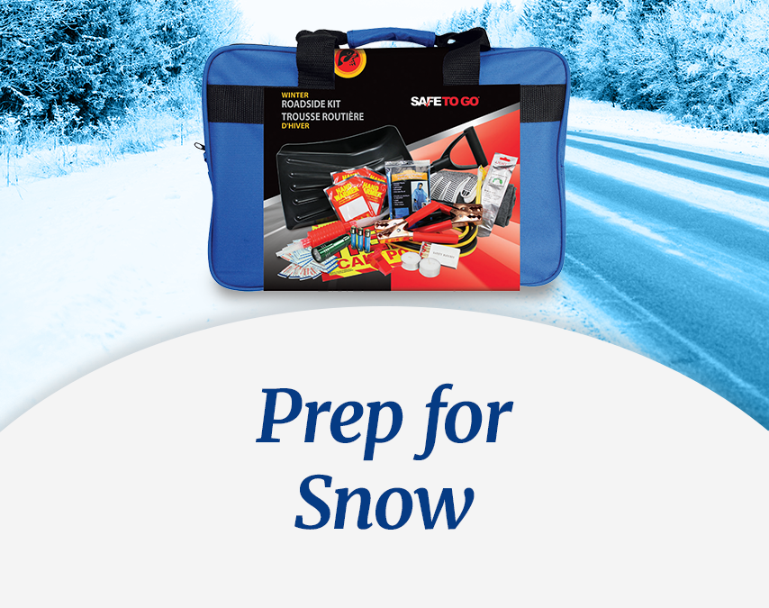 Safe to Go Winter Roadside Kit - Prep for Snow