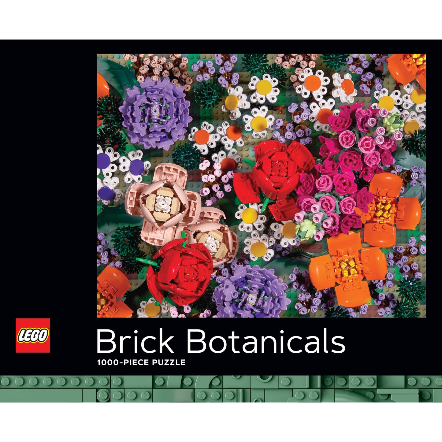 LEGO Brick Botanicals 1000-piece puzzle box view