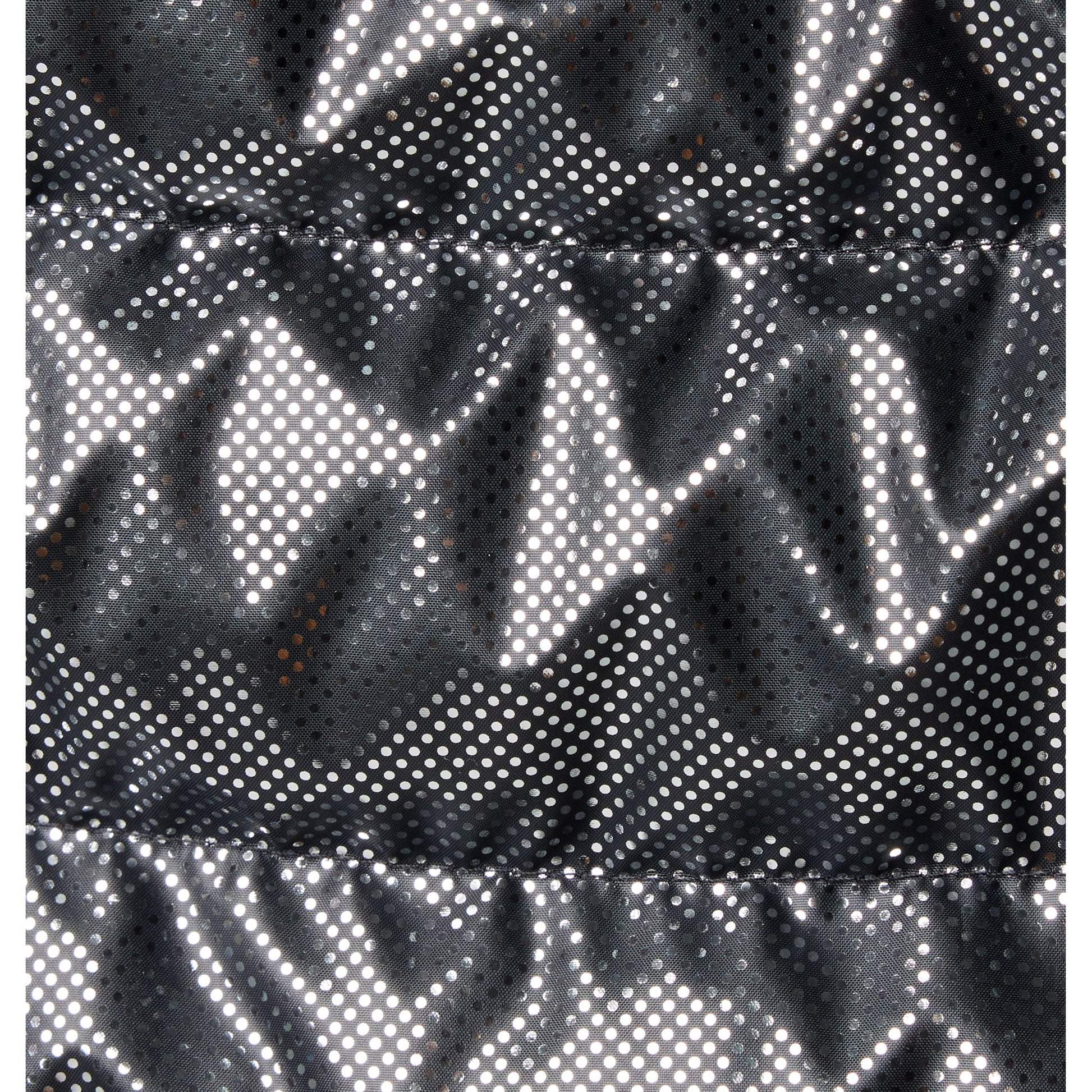 Close up of omni-heat silver lining on Columbia Women's Powder Lite™ II Vest in black